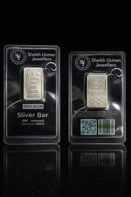 1 Tola Silver Bar 999.0% Pure