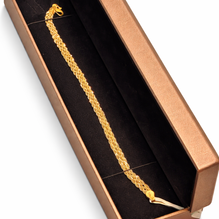 Gold Bracelet - 21 Karat - Weight: 4.140 grams