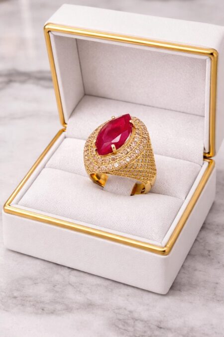 Gold Ring - 21 Karat - Weight: 5.110