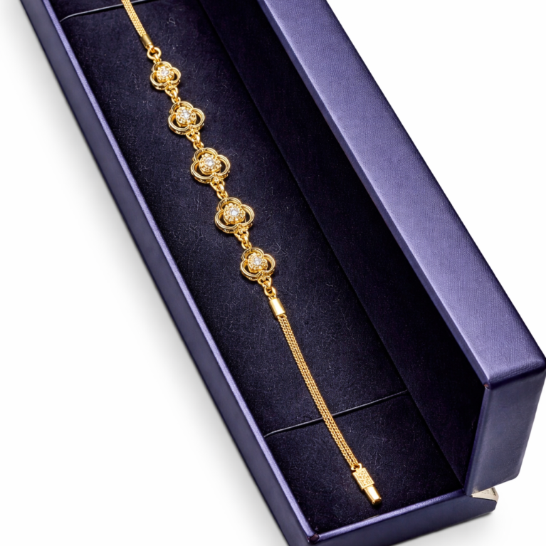 Gold Bracelet - 21 Karat - Weight : 4.180 Grams