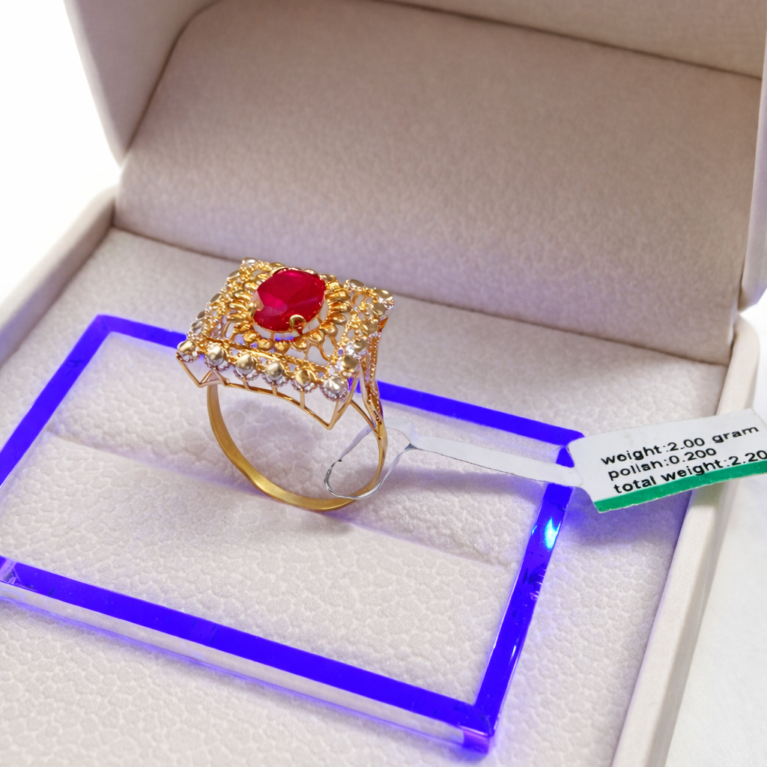 Gold Rings - 21 Karat - Weight : 2.00 grams