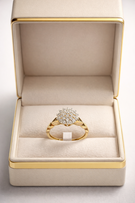 Gold Ring - 21 Karat - Weight : 3.320