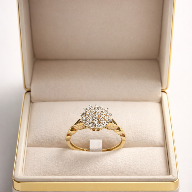 Gold Ring - 21 Karat - Weight : 3.320