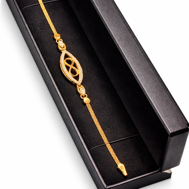 Gold Bracelet - 21 Karat - Weight : 4.620 grams