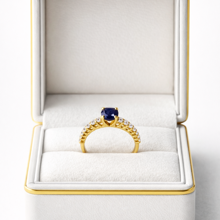 Gold Ring - 21 Karat - Weight : 2.340