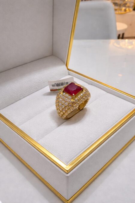 Gold Ring - 21 Karat - Weight : 4.320